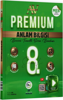 Av Yayınları 8. Sınıf Anlam Bilgisi Premium Beceri Temelli Soru Bankası