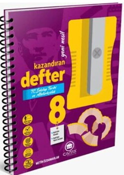 Çanta Yayınları 8. Sınıf T.C. İnkılap Tarihi ve Atatürkçülük Okula Yardımcı Kazandıran Defter