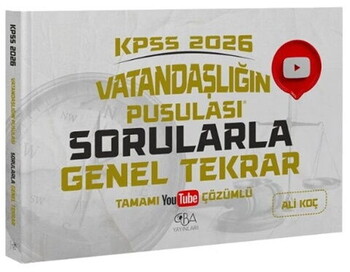 CBA Yayınları 2026 KPSS Vatandaşlık Vatandaşlığın Pusulası Sorularla Genel Tekrar