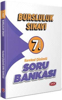  Data Yayınları 7. Sınıf Bursluluk Sınavı Soru Bankası Karekod Çözümlü