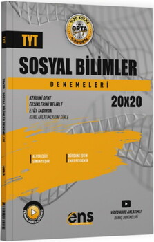  ENS Yayıncılık TYT Sosyal Bilimler 20 x 20 Deneme