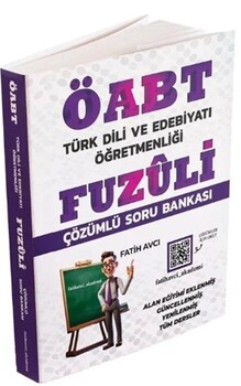  Fatih Avcı ÖABT Türk Dili ve Edebiyatı Öğretmenliği Fuzuli Soru Bankası