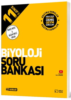 Hız Yayınları 11. Sınıf Biyoloji Soru Bankası