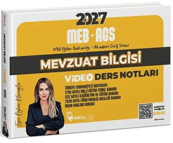Hoca Kafası 2027 MEB AGS Mevzuat Bilgisi Video Ders Notları