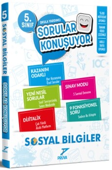  Pruva Akademi 5. Sınıf Sosyal Bilgiler Sorular Konuşuyor