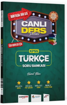  Akademi Denizi KPSS Türkçe Canlı Ders Destekli Soru Bankası