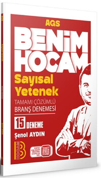 Benim Hocam 2026 AGS Sayısal Yetenek Tamamı Çözümlü 15 Branş Denemesi