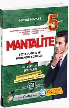  Çanta Yayınları 5. Sınıf Mantalite Yeni Nesil Sözel Mantık ve Muhakeme Soruları