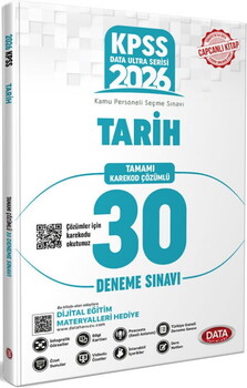  Data Yayınları 2026 KPSS Tarih Ultra 30 Deneme