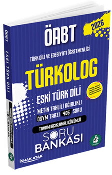  Dizgi Kitap 2026 MEB AGS ÖABT Türkolog Eski Türk Dili Tamamı Açıklamalı Çözümlü Soru Bankası