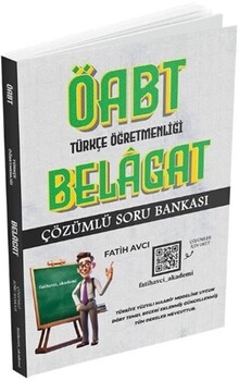  Fatih Avcı ÖABT Türkçe Öğretmenliği Belagat Soru Bankası