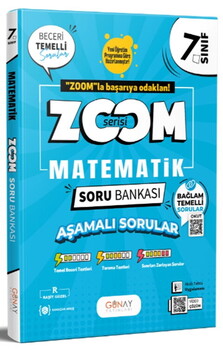  Günay Yayınları 7. Sınıf Matematik Zoom Serisi Soru Bankası