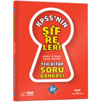 KR Akademi KPSS nin Şifreleri Genel Yetenek Genel Kültür Tek Kitap Soru Bankası
