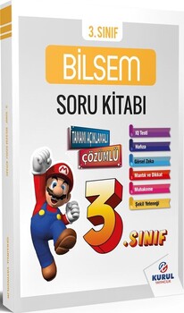  Kurul Yayıncılık 3. Sınıf Bilsem Çözümlü Soru Kitabı