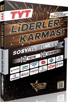  Liderler Karması TYT Sosyal Bilimler 12 Yayın 12 Deneme