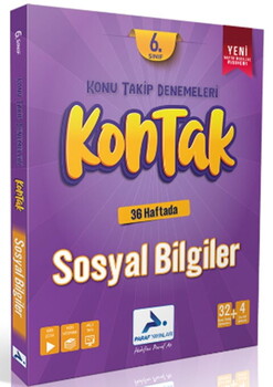  Paraf Yayınları 6. Sınıf Kontak Sosyal Bilgiler Denemeleri