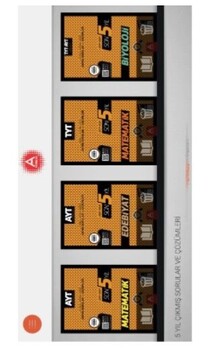  A Yayınları AYT Matematik Son 5 Yıl Çıkmış Soru ve Çözümleri Mobil Kitap