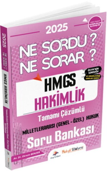  Dizgi Kitap Hukuk Atölyesi HMGS Hakimlik Ne Sordu Ne Sorar Milletlerarası Genel Özel Hukuk Tamamı Çözümlü Soru Bankası