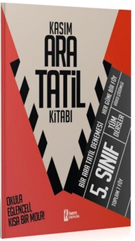 İsem Yayınları 5. Sınıf Kasım Ara Tatil Kitabı