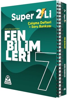  Örnek Akademi 7. Sınıf Süper İkili Fen Bilimleri Seti