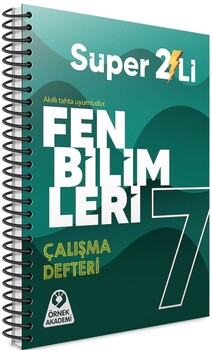  Örnek Akademi 7. Sınıf Süper İkili Fen Bilimleri Seti