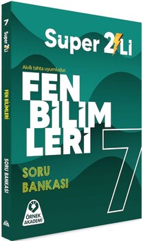  Örnek Akademi 7. Sınıf Süper İkili Fen Bilimleri Seti