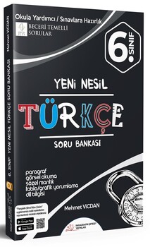  Paragrafın Şifresi Yayınları 6. Sınıf Türkçe Soru Bankası