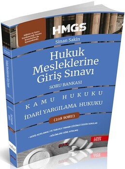  Savaş Yayınları 2025 İdari Yargılama Hukuku Soru Bankası