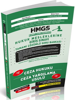  Savaş Yayınları HMGS Kampı Ceza Hukuku Ceza Yargılama Usulü Soru Bankası