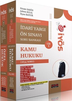  Savaş Yayınları İdari Yargı Ön Sınavı Soru Bankası Kamu Hukuku ve Özel Hukuk
