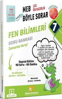  Sinan Kuzucu 7. Sınıf Fen Bilimleri Soru Bankası
