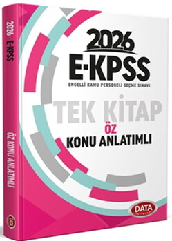  Data Yayınları 2026 EKPSS Öz Konu Anlatımlı Tek Kitap