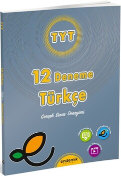  Endemik Yayınları TYT Türkçe 12 Deneme