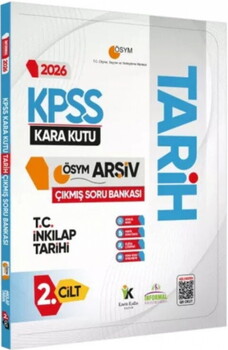 İnformal Yayınları 2026 KPSS Tarihin Kara Kutusu ÖSYM Çıkmış Soru Havuzu Bankası 2. Cilt