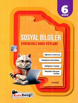  Kafa Dengi Yayınları 6. Sınıf Sosyal Bilgiler Etkinlikli Ders Föyleri