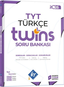  KR Akademi 2026 TYT Twins Türkçe Soru Bankası