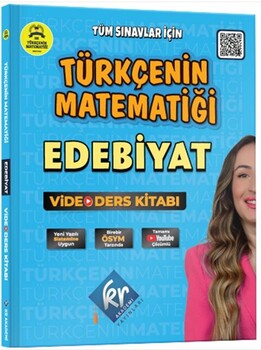  2024 KR Akademi Gamze Hoca Türkçenin Matematiği Tüm Sınavlar İçin Edebiyat Video Ders Kitabı