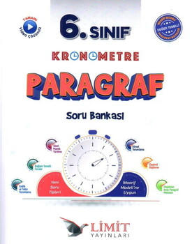 Limit Yayınları 6. Sınıf Paragraf Kronometre Soru Bankası