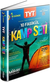  Miray Yayınları TYT Kamp Kitabı Seti
