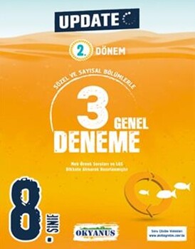  Okyanus Yayınları 8. Sınıf Update 2. Dönem 3 Genel Deneme
