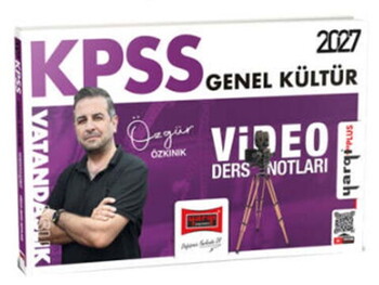 Yargı Yayınları 2027 KPSS Genel Kültür Vatandaşlık Video Ders Notları