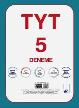  YZ Yayınları TYT 5 Deneme Sınavı