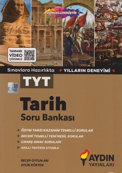  Aydın Yayınları TYT Tarih Soru Bankası