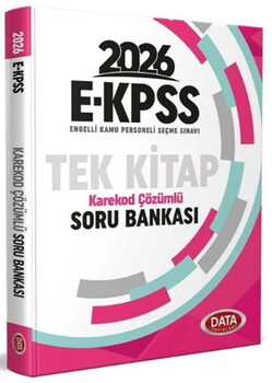  Data Yayınları 2026 EKPSS Soru Bankası Çözümlü Tek Kitap