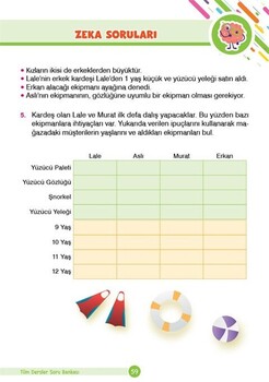  Dikkat Atölyesi Yayınları 3. Sınıf Tüm Dersler Yeni Nesil Soru Bankası