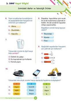  Dikkat Atölyesi Yayınları 3. Sınıf Tüm Dersler Yeni Nesil Soru Bankası