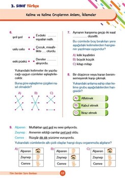  Dikkat Atölyesi Yayınları 3. Sınıf Tüm Dersler Yeni Nesil Soru Bankası