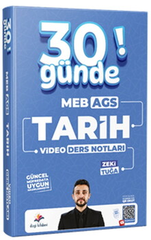 Dizgi Kitap 2027 MEB AGS 30 Günde Tarih Video Ders Notları