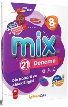  Hiper Zeka Yayınları 8. Sınıf Din Kültürü ve Ahlak Bilgisi Mix 21 Deneme