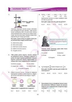  Karekök TYT Kimya Güncel Soru Bankası